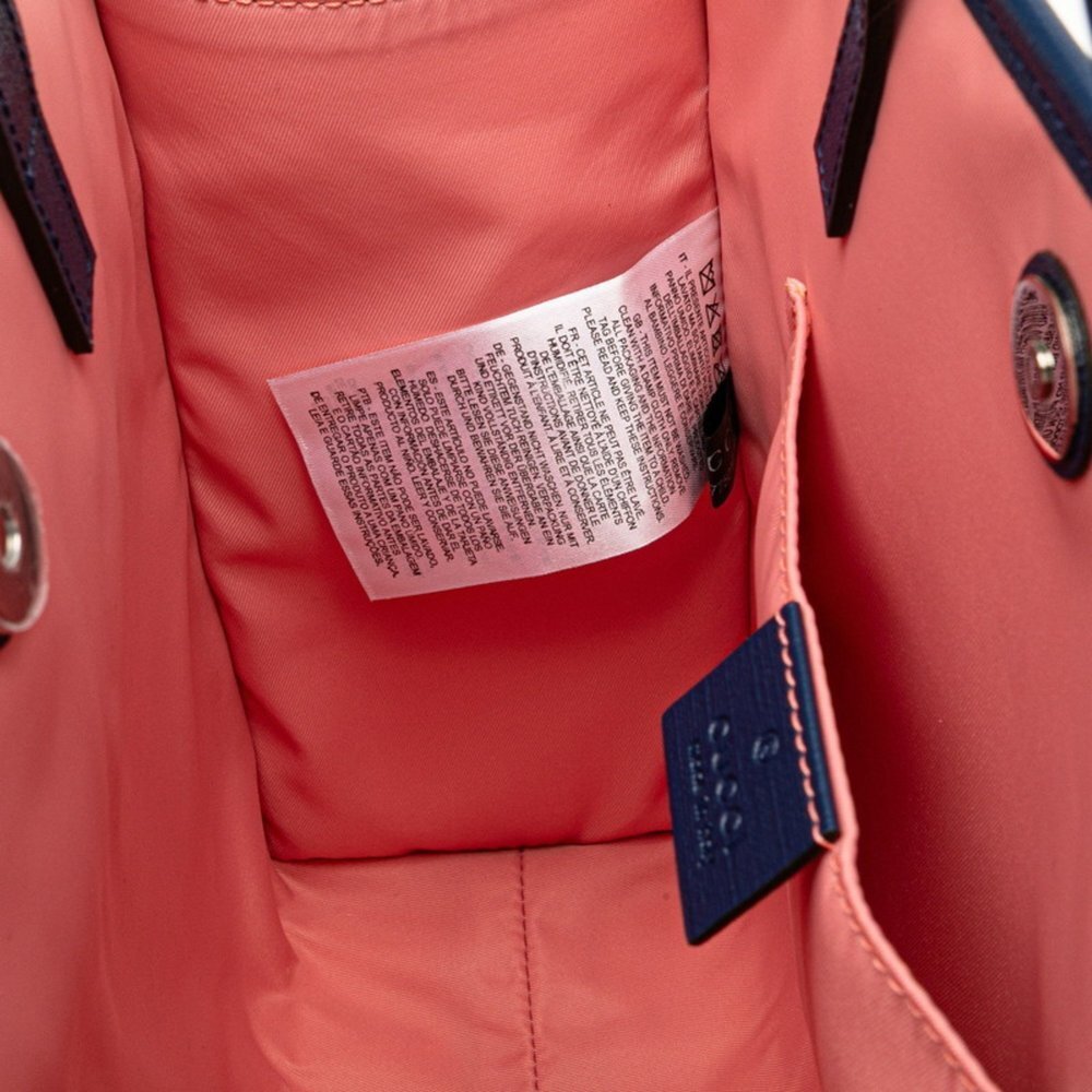 GUCCI Authentic Pink Leather Tote Bag - Picture 6 of 13